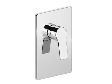 HANDY 52 - 5250158 - Recessed brass shower mixer with plate _ Fir Italia